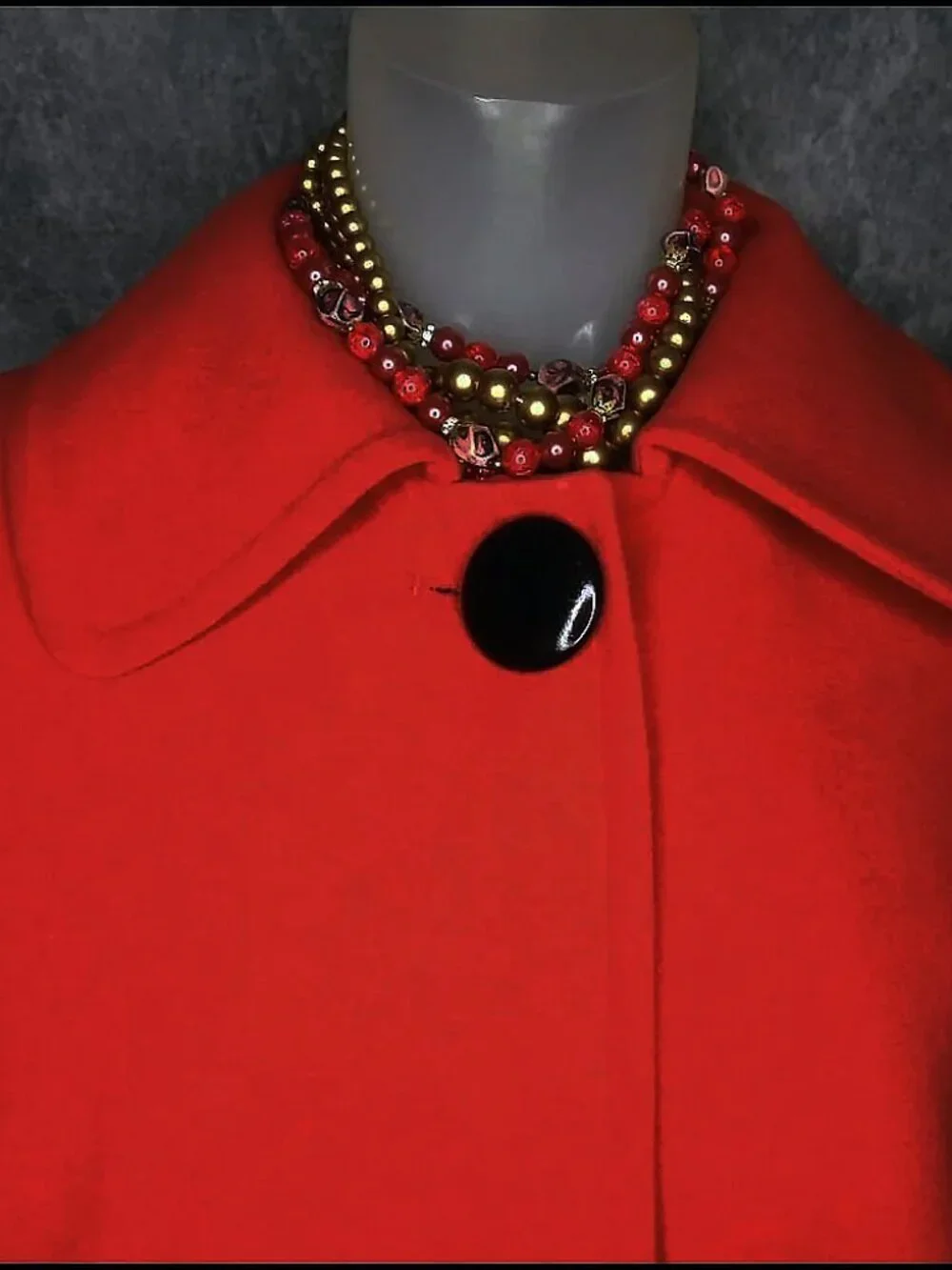 50s STYLE Red Swing Jacket Retro Repro Rockabilly - 90s Nostalgiacore